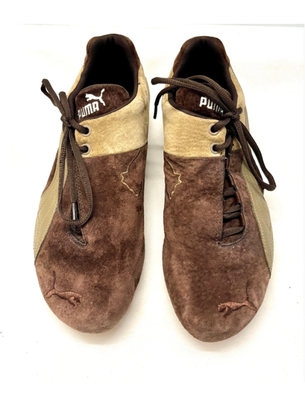 Vintage Y2K Puma Speedcat Suede Leather Sneakers Men Size 11